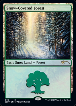 Snow-Covered Forest Secret Lair Drop